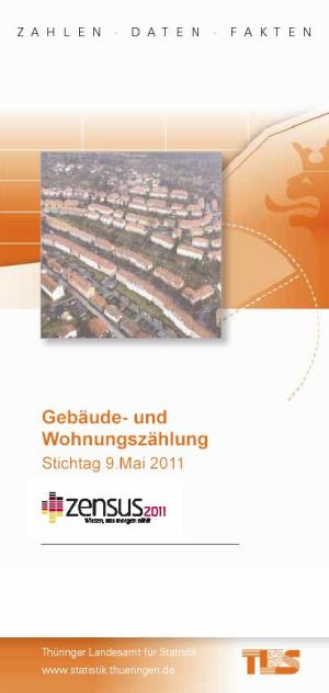 Flyer zur Gebäude- und Wohnungszählung